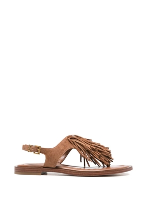 Michael Michael Kors Indra fringe sandals - Brown
