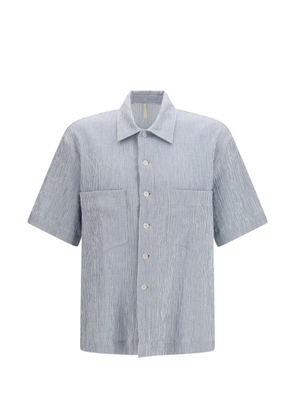 Sunflower striped button shirt - Blue