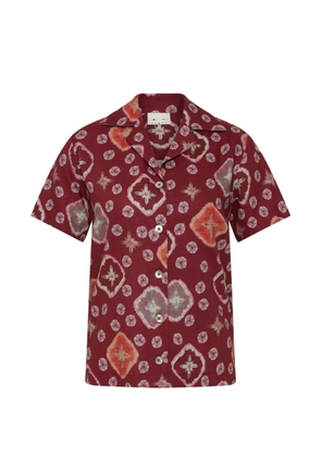 The Upside Miri Andie patterned short-sleeve shirt - Brown