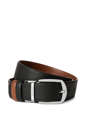 Serapian leather belt - Black