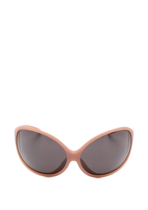 Balenciaga Eyewear oval-frame sunglasses - Pink