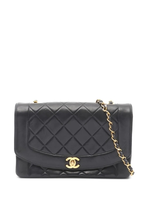 CHANEL Pre-Owned 1996 Diana leather shoulder bag - Black