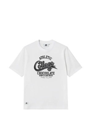 CHOCOOLATE graphic-print T-shirt - White