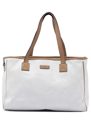Gucci Pre-Owned 2016-2025 Canvas tote bag - White