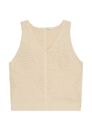 slowear diamond cotton top - Neutrals