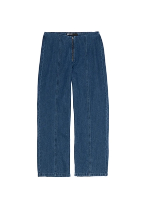 Bimba y Lola ankle-length cotton jeans - Blue
