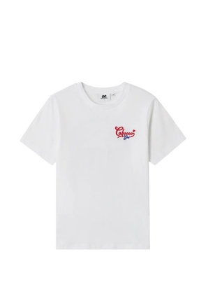 CHOCOOLATE short-sleeve logo-print T-shirt - White