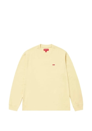 Supreme Small Box long-sleeved T-shirt - Neutrals