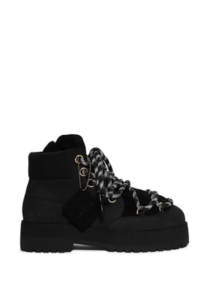 AHDIID Brooklyn Var. 01 platform-sole lace-up boots - Black