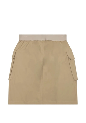 FEAR OF GOD ESSENTIALS cargo mini skirt - Neutrals