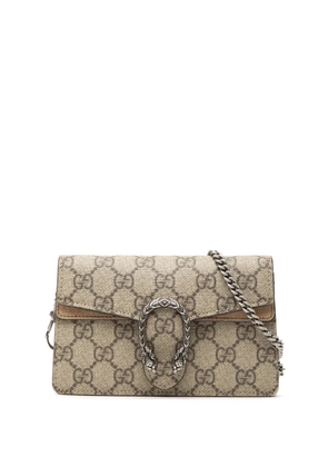 Gucci Pre-Owned 2016-2025 Mini GG Supreme Dionysus crossbody bag - Brown