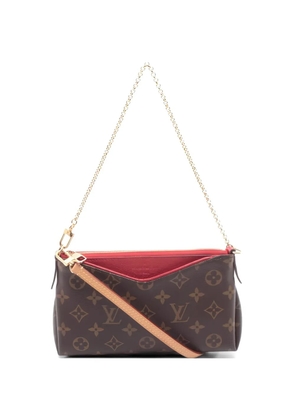 Louis Vuitton Pre-Owned 2016 Pallas Monogram shoulder bag - Brown