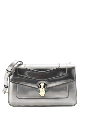 Bvlgari Pre-Owned Serpenti Forever Metallic Leather Small shoulder bag