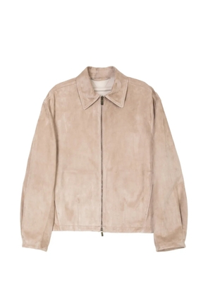 Salvatore Santoro Sabbia zipped jacket - Neutrals
