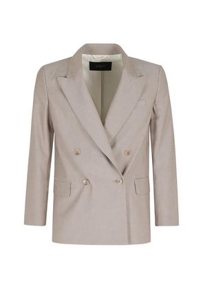 Seventy double-breasted blazer - Neutrals