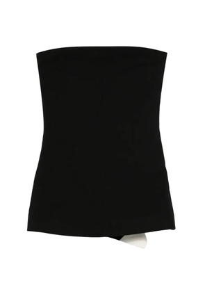 ENTIRE STUDIOS strapless panelled top - Black