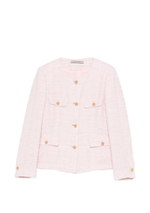 Tagliatore Jodie button flap-pocket jacket - Pink