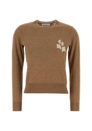 ISABEL MARANT graphic-detail sweater - Brown