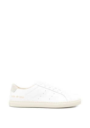 Common Projects Achilles perforated panelled sneakers - White