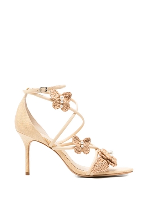 Sophia Webster Titania heeled sandals - Neutrals