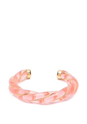 Aurelie Bidermann Diana twisted bracelet - Pink