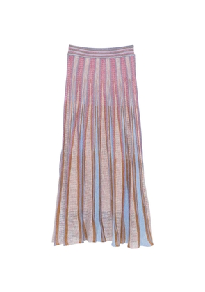 Forte Forte striped midi skirt - Pink