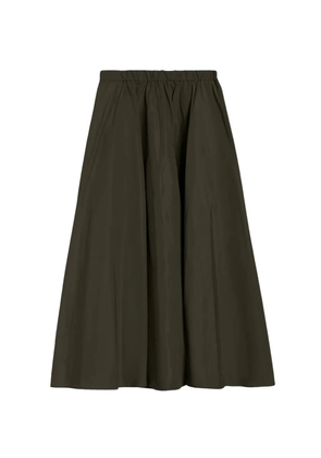 ASPESI pleated midi skirt - Green