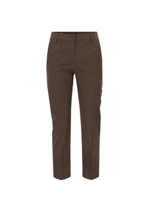 Weekend Max Mara slim-fit cropped trousers - Brown