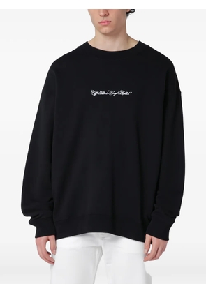 Off-White Arrow-print crew-neck sweatshirt - Black