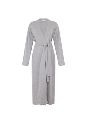 Fabiana Filippi belted robe - Grey