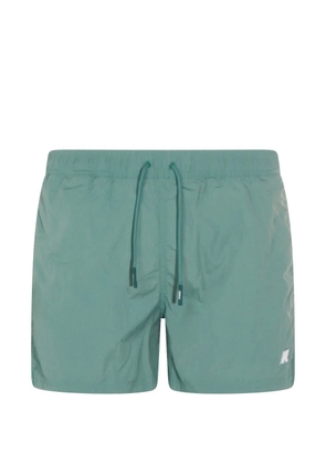 K-Way logo swim shorts - Green