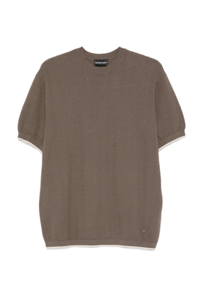 Emporio Armani short-sleeve t-shirt - Brown