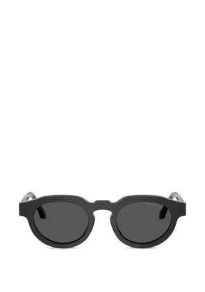 Giorgio Armani round-frame sunglasses - Black