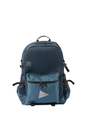 and Wander 3D mesh backpack - Blue