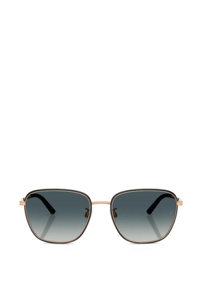 Oliver Peoples square frame sunglasses - Black