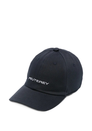Peuterey Debby logo-embroidery baseball cap - Blue