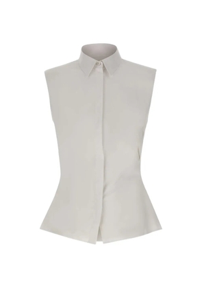 BOSS sleeveless shirt - White