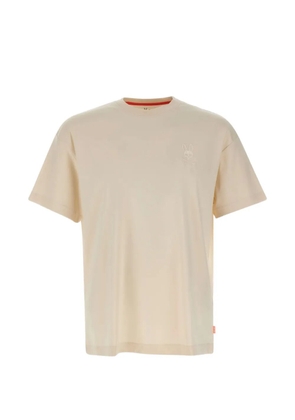 Psycho Bunny Oscar embroidered relaxed fit T-shirt - Neutrals