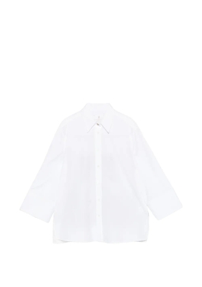 TRAME AUREE button front shirt - White