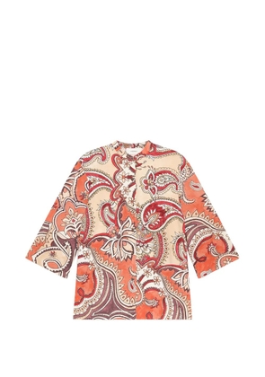 MALIPARMI Hippie Lotus blouse - Neutrals