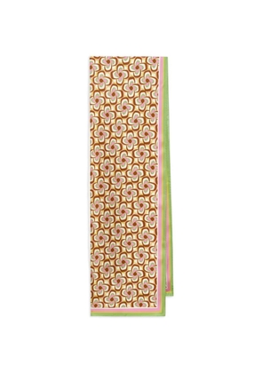 MALIPARMI floral-print scarf - Neutrals