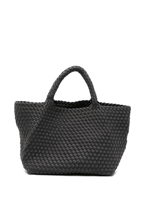 MARREA medium Slate Whisper woven handle tote bag - Grey