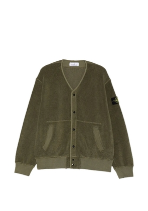 Stone Island patch pocket cardigan - Green