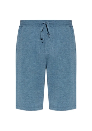 Hanro drawstring-waist shorts - Blue