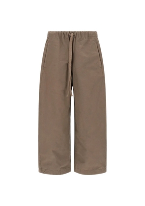 ENTIRE STUDIOS drawstring elastic barrel trousers - Neutrals