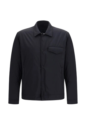 Herno button-down pocket-detail shirt jacket - Black