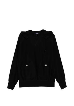 Comme des Garçons Homme cotton hoodie - Black