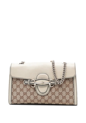 Gucci Pre-Owned 2016-2025 Medium GG Canvas Emily shoulder bag - White