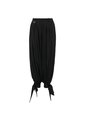 Chloé tie detail trousers - Black