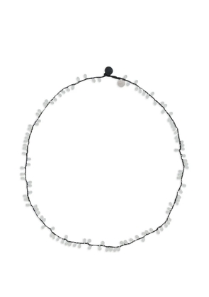 Maria Calderara beaded-effect necklace - Black